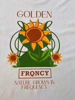 FRQNCY Golden Nature Heavyweight Oversized T-shirt