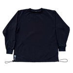 FRQNCY Long Sleeve Nylon Windbreaker Sweatshirt