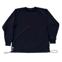 FRQNCY Long Sleeve Nylon Windbreaker Sweatshirt