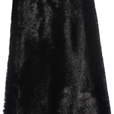 FRQNCY Rabbit Faux Fur Scarf