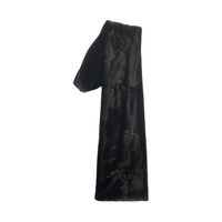 FRQNCY Rabbit Faux Fur Scarf