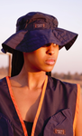 Navy Blue Sun Hat